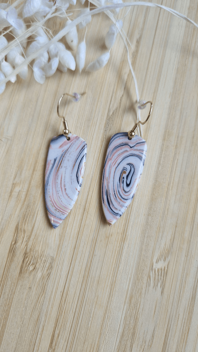 Étincelante / boucles d&#039;oreilles 