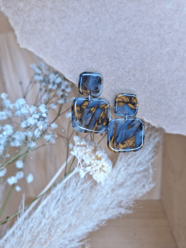 Luxueuse / boucles d&#039;oreilles