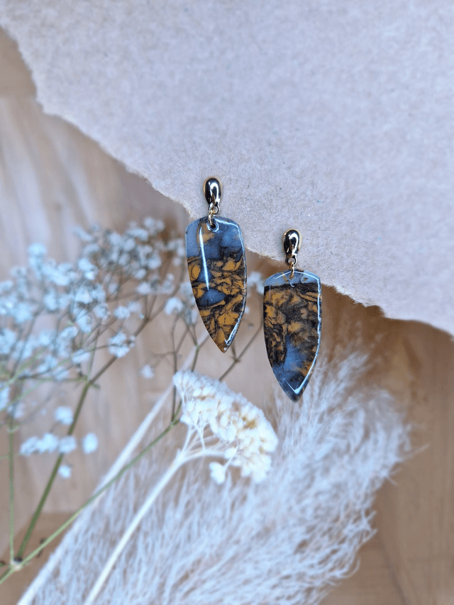 Étincelante / boucles d&#039;oreilles  